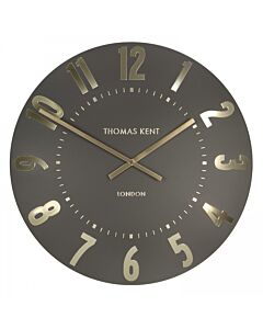Thomas Kent - Mulberry Espresso Large Wall Clock